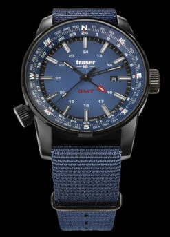 Traser H3 P68 Pathfinder GMT -GearNest Shop H3 P68 GMT BLUE TXTSTRP 04328.1688569411