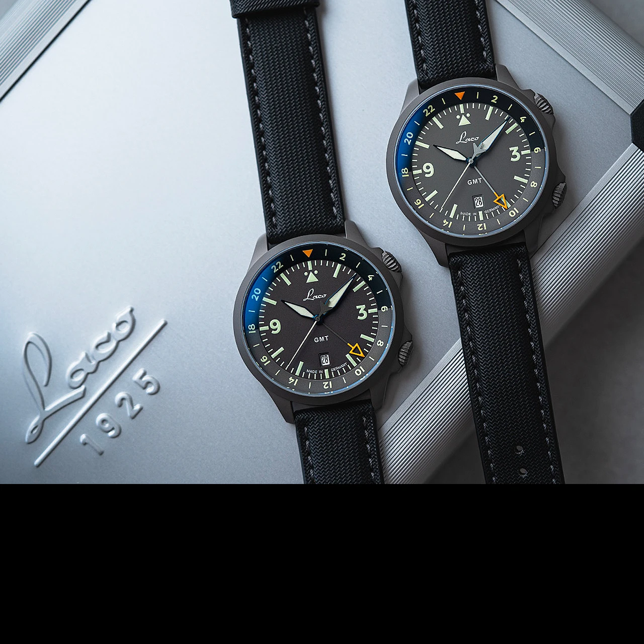 Laco Frankfurt GMT Pilot Watch 7 Laco Frankfurt GMT Pilot Watch - Image 7