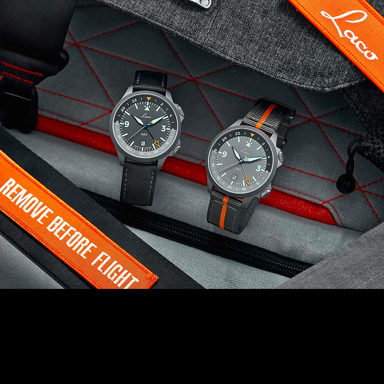 Laco Frankfurt GMT Pilot Watch 15 Laco Frankfurt GMT Pilot Watch - Image 15