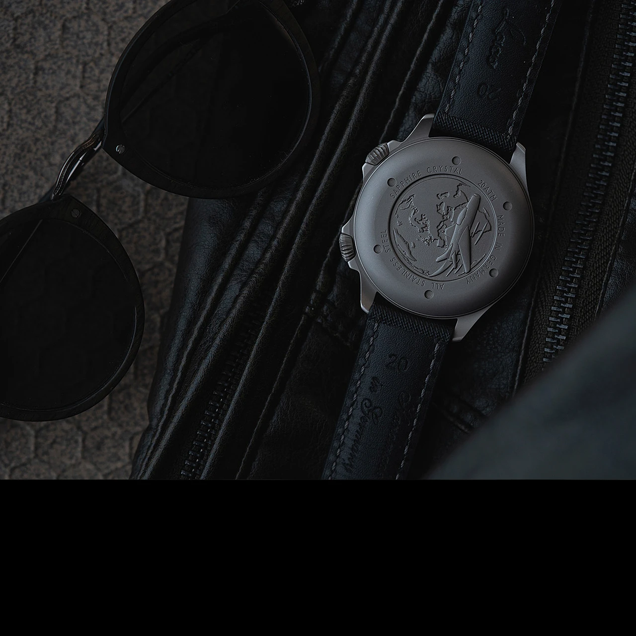 Laco Frankfurt GMT Pilot Watch 4 Laco Frankfurt GMT Pilot Watch - Image 4