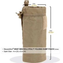Maxpedition Mini Rollypoly Dump Pouch -GearNest Shop MAXP 207det7 07714.1674821984