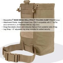 Maxpedition Mega Rollypoly Dump Pouch -GearNest Shop MAXP 209det4 34764.1662129456