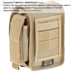 Maxpedition H-1 Waistpack -GearNest Shop MAXP 316det6 21303.1662130018