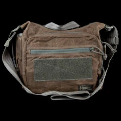 Magforce Gemini Sling Bag Waxed Canvas -GearNest Shop MF W0498 BR.3 94382.1689693404.1280.1280 28174.1689945483