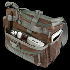 Magforce Gemini Sling Bag Waxed Canvas -GearNest Shop MF W0498 BR.4 48392.1689693405.1280.1280 24118.1689945484