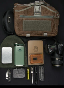 Magforce Gemini Sling Bag Waxed Canvas -GearNest Shop MF W0498 BRdet7 92895.1689846938.1280.1280 94253.1689945483