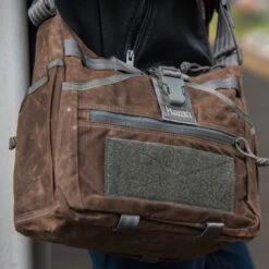 Magforce Gemini Sling Bag Waxed Canvas -GearNest Shop MF W0498 BRoutdoor4 76616.1689678068.1280.1280 09105.1689945483