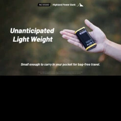 Nitecore NC10000 Highland Power Bank -GearNest Shop NITCORE NC10000det2 45724.1665483494