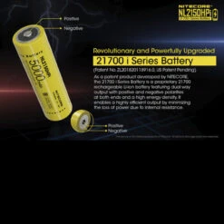 Nitecore 21700 Li-ion 15A Battery 5000mAh NL2150HPi -GearNest Shop NITECORE NL2150HPidet1 22081.1608122282