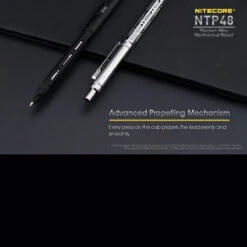Nitecore NTP48 Titanium Mechanical Pencil -GearNest Shop NITECORE NTP48det4 28101.1597830222