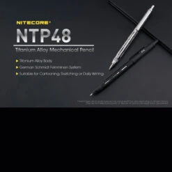 Nitecore NTP48 Titanium Mechanical Pencil -GearNest Shop NITECORE NTP48det 06580.1597830220