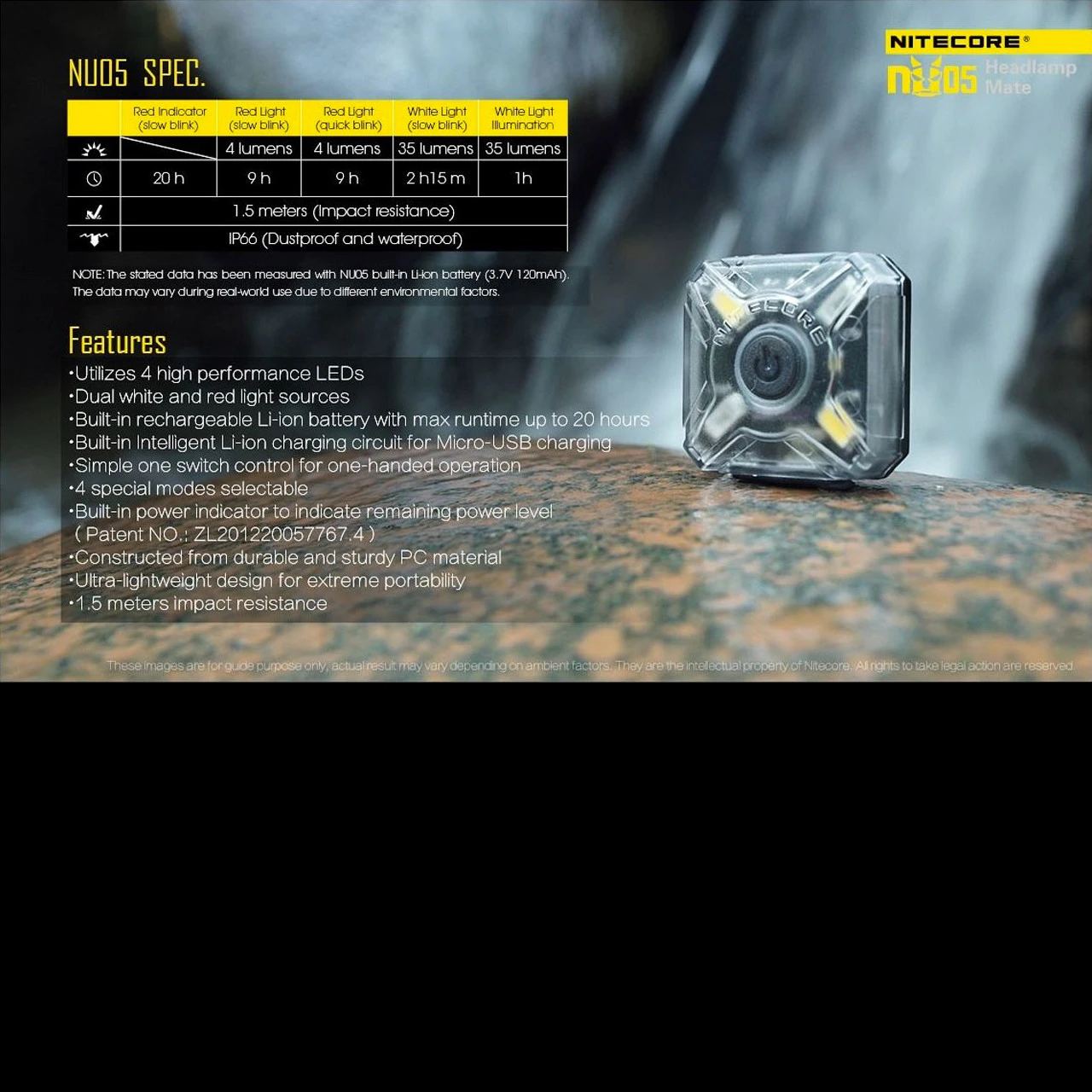 Nitecore NU05 Headlamp Mate 12 Nitecore NU05 Headlamp Mate - Image 12