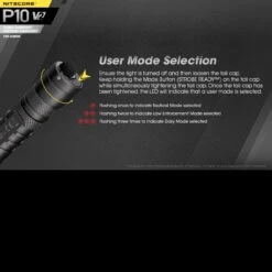 Nitecore P10 V2 -GearNest Shop NITECORE P10V2det4 70021.1595247052