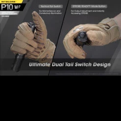 Nitecore P10 V2 -GearNest Shop NITECORE P10V2det5 43169.1595247052