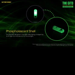 Nitecore TIKI GITD -GearNest Shop NITECORE TIKI GITDdet2 43732.1648479026