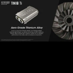 Nitecore TINI 2 Titanium -GearNest Shop NITECORE TINI2 TIT.5 57628.1652790503.1280.1280 95537.1652879581