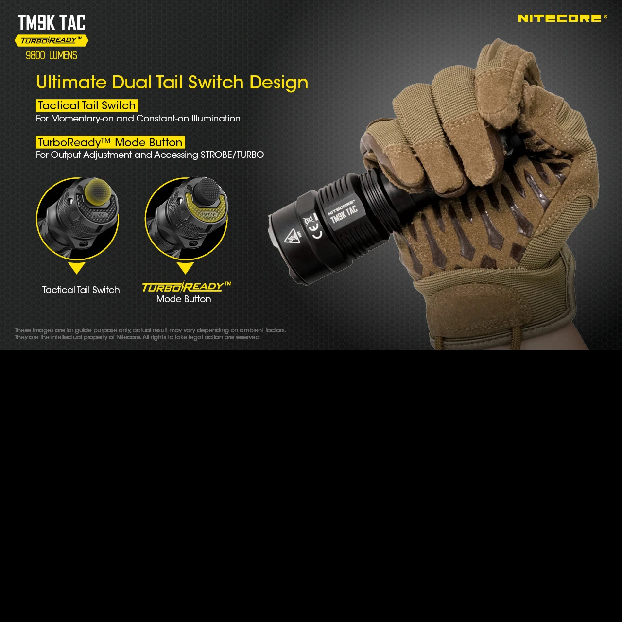 Nitecore TM9K TAC 4 Nitecore TM9K TAC - Image 4
