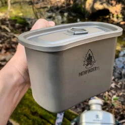 Pathfinder Titanium Canteen Cooking Set -GearNest Shop PTH206det5 61456.1624535087