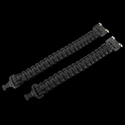 RCP AustriAlpin COBRA Paracord Bracelet Black -GearNest Shop RCP PB BK BLK 802 32995.1665490943