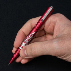 Hinderer Investigator Flames Aluminium Pen