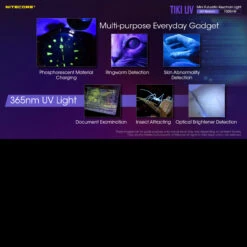 Nitecore Tiki UV 13 Nitecore Tiki UV -GearNest Shop TIKI UVdet 98943.1628683307