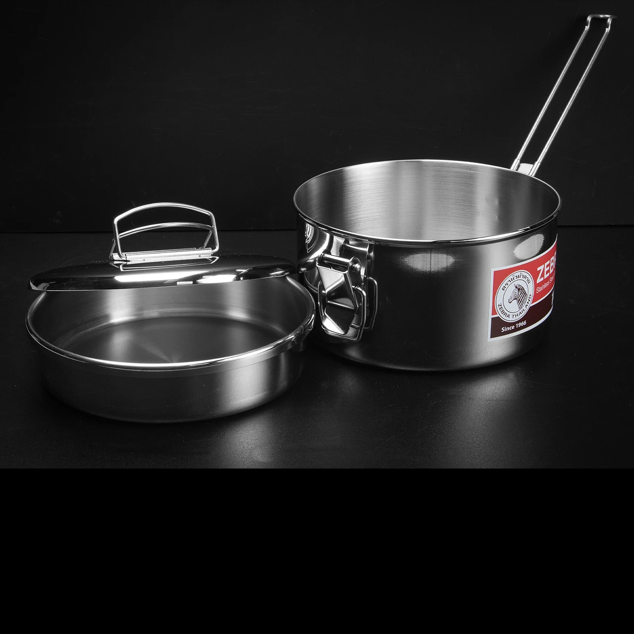 Zebra Head Camping Pot 14cm 2 Zebra Head Camping Pot 14cm - Image 2