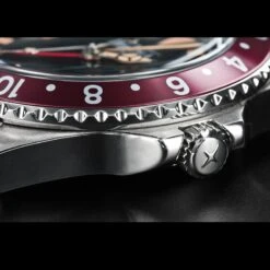 Davosa Vintage Diver Quartz Burgundy 12 Davosa Vintage Diver Quartz Burgundy -GearNest Shop davos 162.500.65det 49759.1646669661