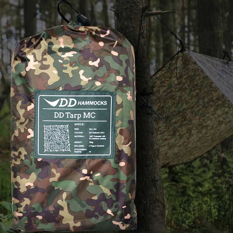 DD Hammocks 3 X 3 Tarp MultiCam 2 DD Hammocks 3 X 3 Tarp MultiCam - Image 2