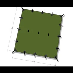 DD Hammocks 4 X 4 Tarp -GearNest Shop dd 011det 27246.1587395103