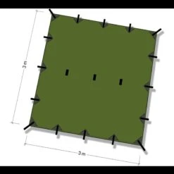 DD Hammocks 3 X 3 Tarp -GearNest Shop dd 019det4 74434.1587403865