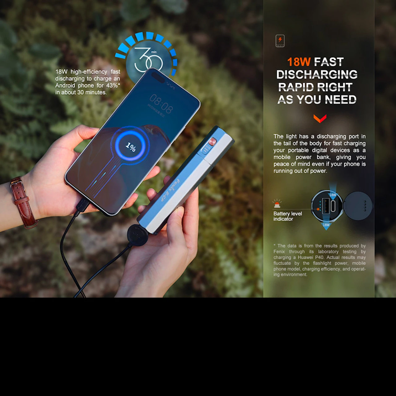 Fenix E-CP Flashlight / Power Bank 2 Fenix E-CP Flashlight / Power Bank - Image 2