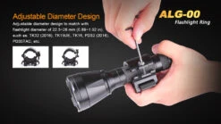 Fenix ALG-00 Quick Release Torch Mount -GearNest Shop fenix alg00det5 12326.1605887015