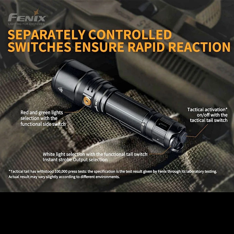 Fenix TK26R Red White Green 1 Fenix TK26R Red White Green