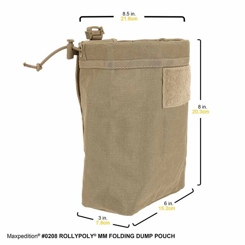 Maxpedition Rollypoly (MM Folding Dump Pouch) 5 Maxpedition Rollypoly (MM Folding Dump Pouch) - Image 5