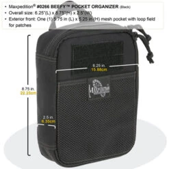 Maxpedition Pocket Organiser Beefy -GearNest Shop maxp 266 bdet2 26887.1587390497