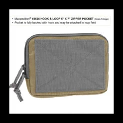 Maxpedition Hook-&-Loop 5 X 7in Zipper Pocket -GearNest Shop maxp 3525det3 16178.1587387252