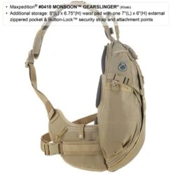 Maxpedition Monsoon Gearslinger -GearNest Shop maxp 410det4 38963.1662130624