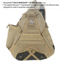 Maxpedition Monsoon Gearslinger -GearNest Shop maxp 410det 51684.1662130625