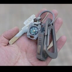 MecArmy CH1 EDC Titanium Keyring -GearNest Shop mec ch1det5 01010.1587416066