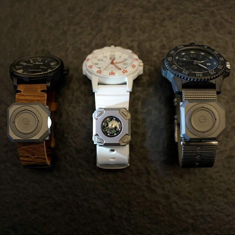 MecArmy CPW Titanium Watchband Compass 3 MecArmy CPW Titanium Watchband Compass - Image 3