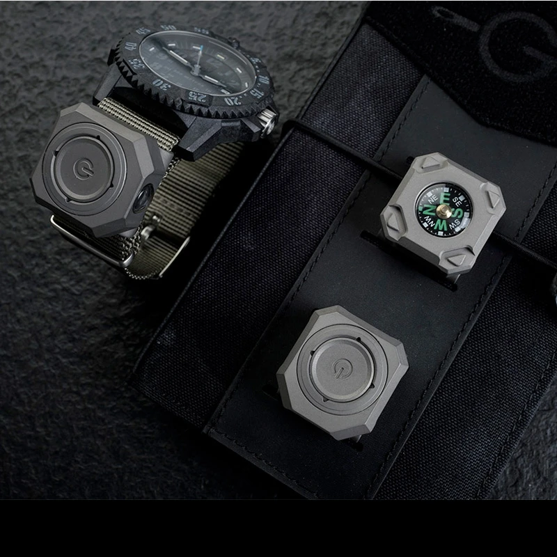 MecArmy CPW Titanium Watchband Compass 2 MecArmy CPW Titanium Watchband Compass - Image 2