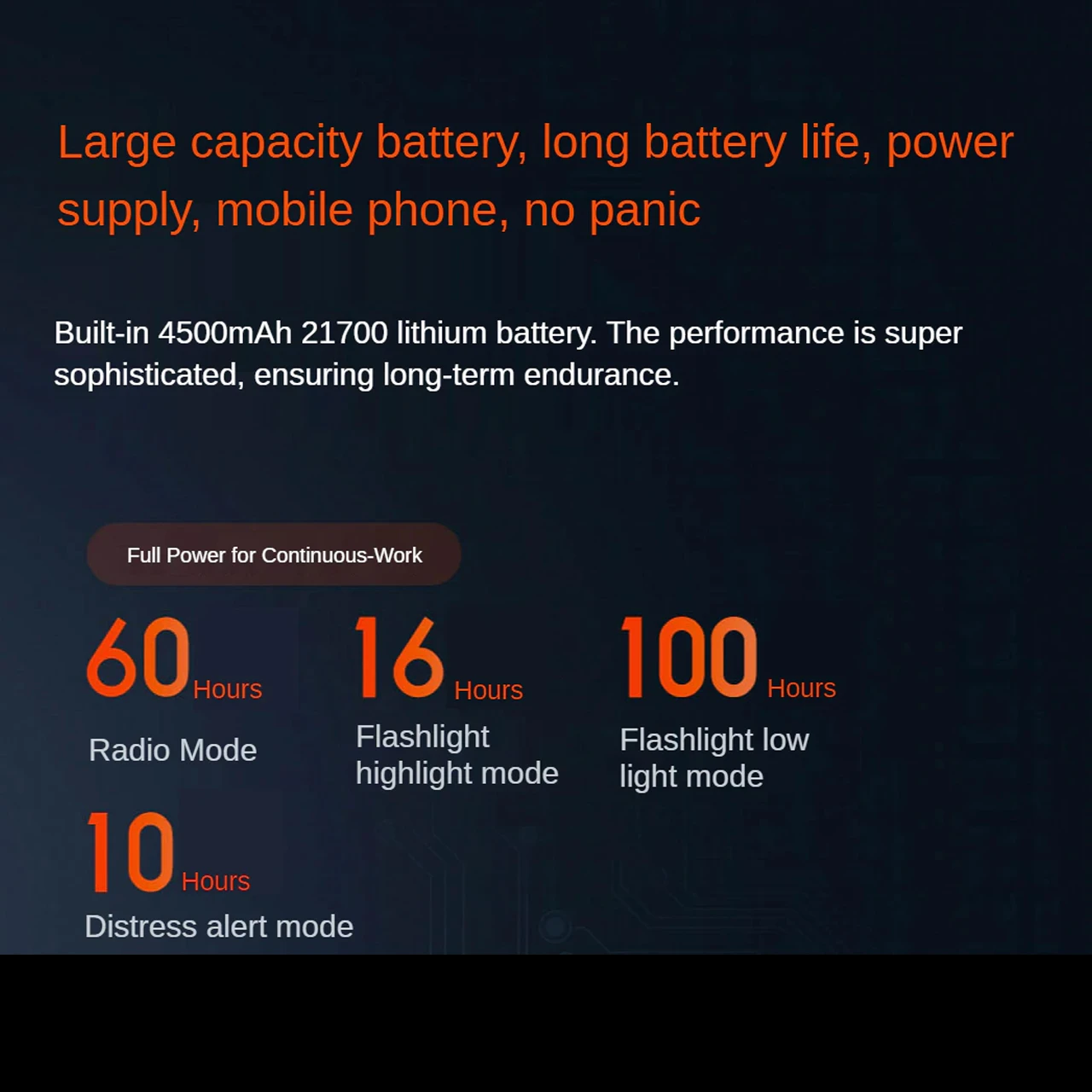 Nextool Hand Crank Radio 7 Nextool Hand Crank Radio - Image 7