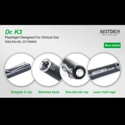 Nextorch Dr. K3 -GearNest Shop nextorch k3ddet10 54544.1682606913