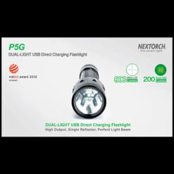 Nextorch P5G WAS £71.95 -GearNest Shop nextorch p5gdet12 53548.1692025447