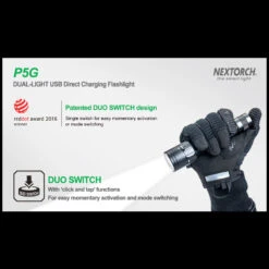 Nextorch P5G WAS £71.95 -GearNest Shop nextorch p5gdet6 35268.1651057616