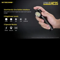 Nitecore HC35 -GearNest Shop nitecore hc35det6 13091.1587423372