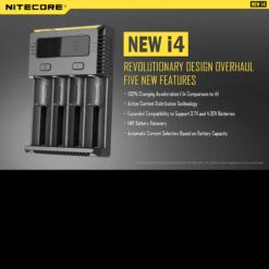 Nitecore Intellicharger "New I4" -GearNest Shop nitecore i4det 77157.1598283763