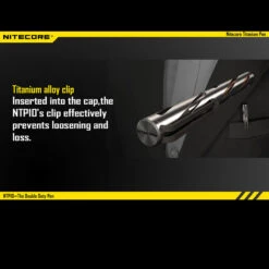 Nitecore NTP Titanium Pen -GearNest Shop nitecore ntp10det9 29531.1598448884