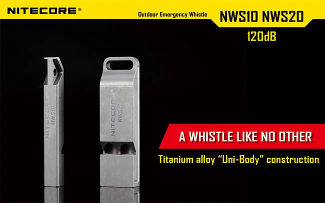 Nitecore Single Chamber Whistle 5 Nitecore Single Chamber Whistle - Image 5