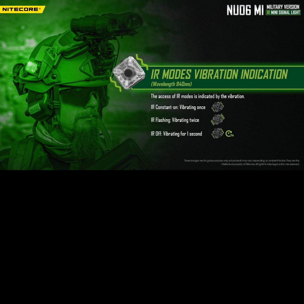 Nitecore NU06MI Mini Signal Light Military Version 8 Nitecore NU06MI Mini Signal Light Military Version - Image 8